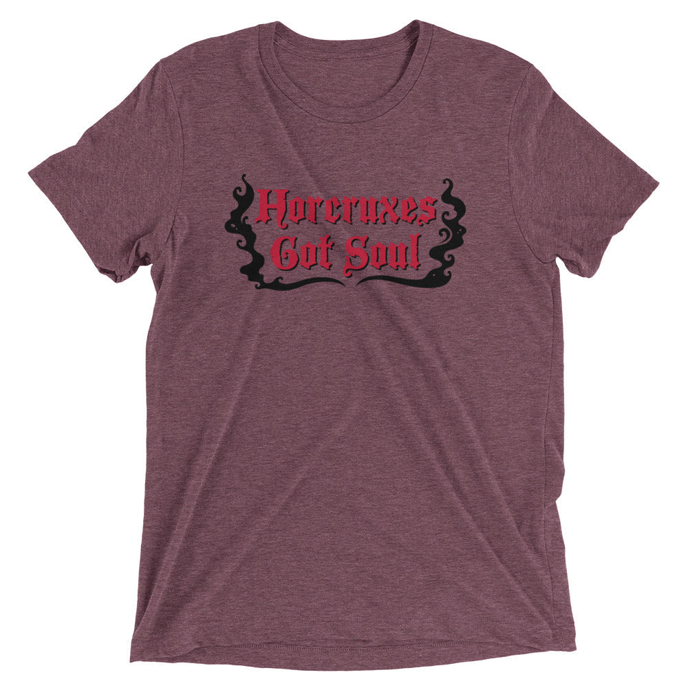 Horcruxes Got Soul Men's Tri-Blend Tee Hoodie, Sweatshirt | PureTeeCo.com (Image 5)