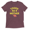 Tough As A Mother Men's Tri-Blend Tee Hoodie, Sweatshirt | PureTeeCo.com (Image 1)