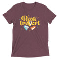 Booktrovert Men's Tri-Blend Tee Hoodie, Sweatshirt | PureTeeCo.com (Image 1)