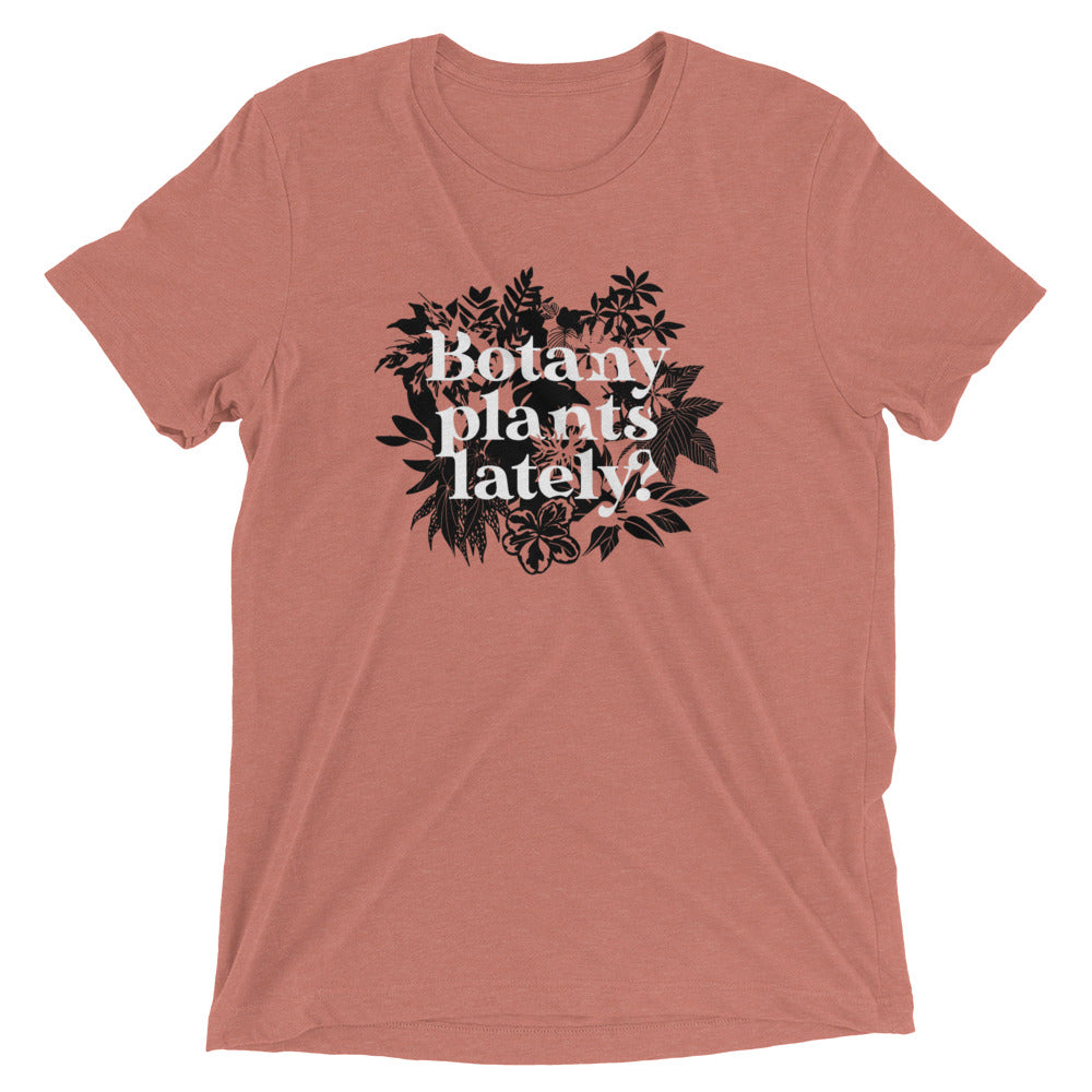 Botany Plants Lately? Men's Tri-Blend Tee Hoodie, Sweatshirt | PureTeeCo.com (Image 5)