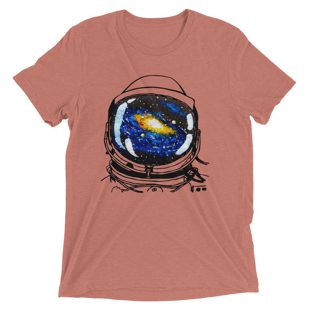 Space Sight Men's Tri-Blend Tee Hoodie, Sweatshirt | PureTeeCo.com (Image 2)