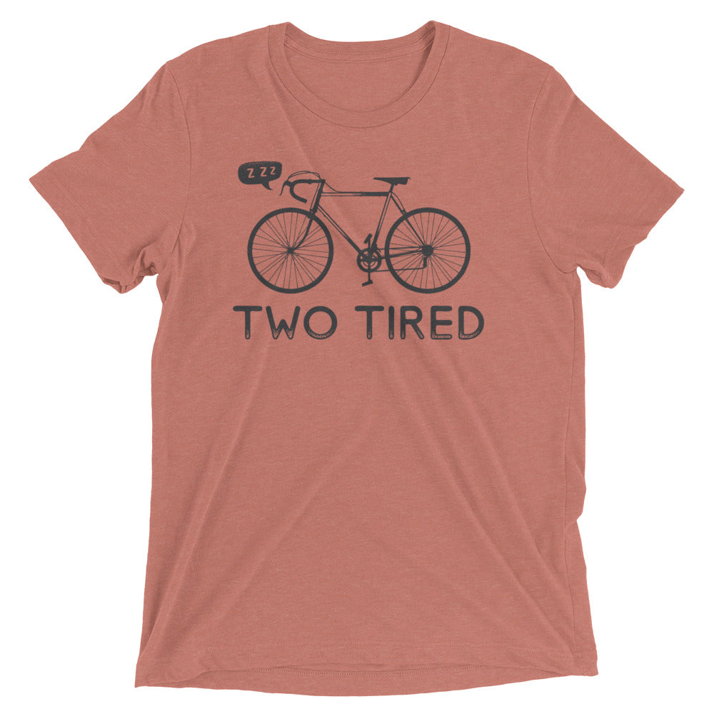 Two Tired Men's Tri-Blend Tee Hoodie, Sweatshirt | PureTeeCo.com (Image 4)
