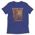 Hundred Acre National Park Men's Tri-Blend Tee Hoodie, Sweatshirt | PureTeeCo.com (Image 1)