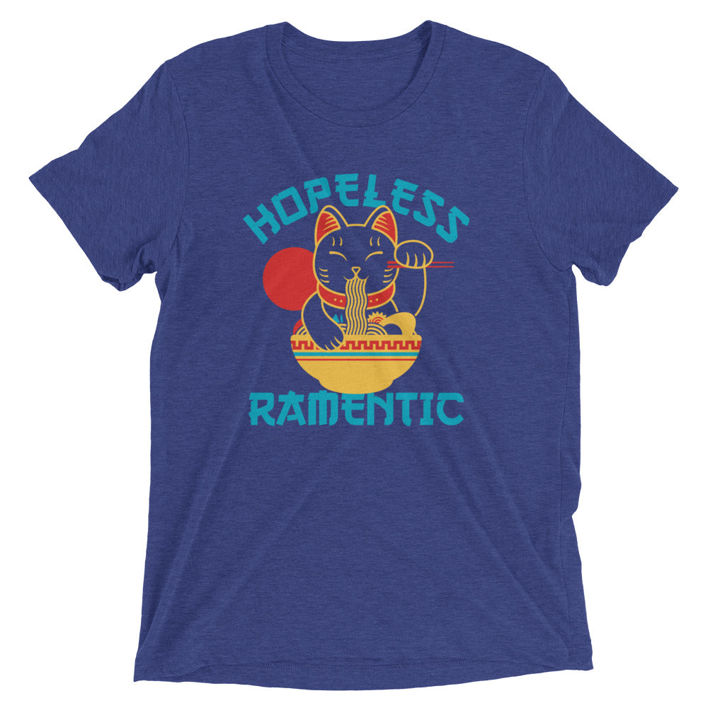 Hopeless Ramentic Men's Tri-Blend Tee Hoodie, Sweatshirt | PureTeeCo.com (Image 4)