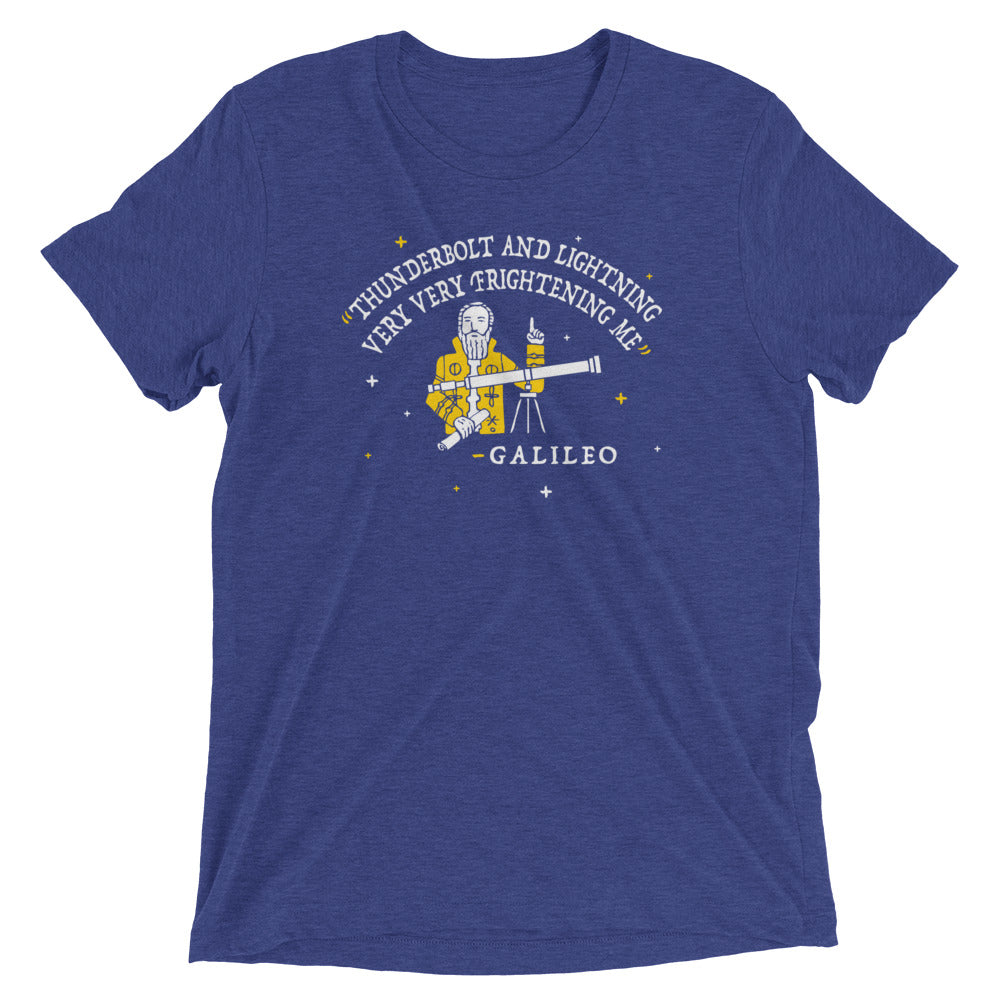 Thunderbolt And Lightning Men's Tri-Blend Tee Hoodie, Sweatshirt | PureTeeCo.com (Image 4)
