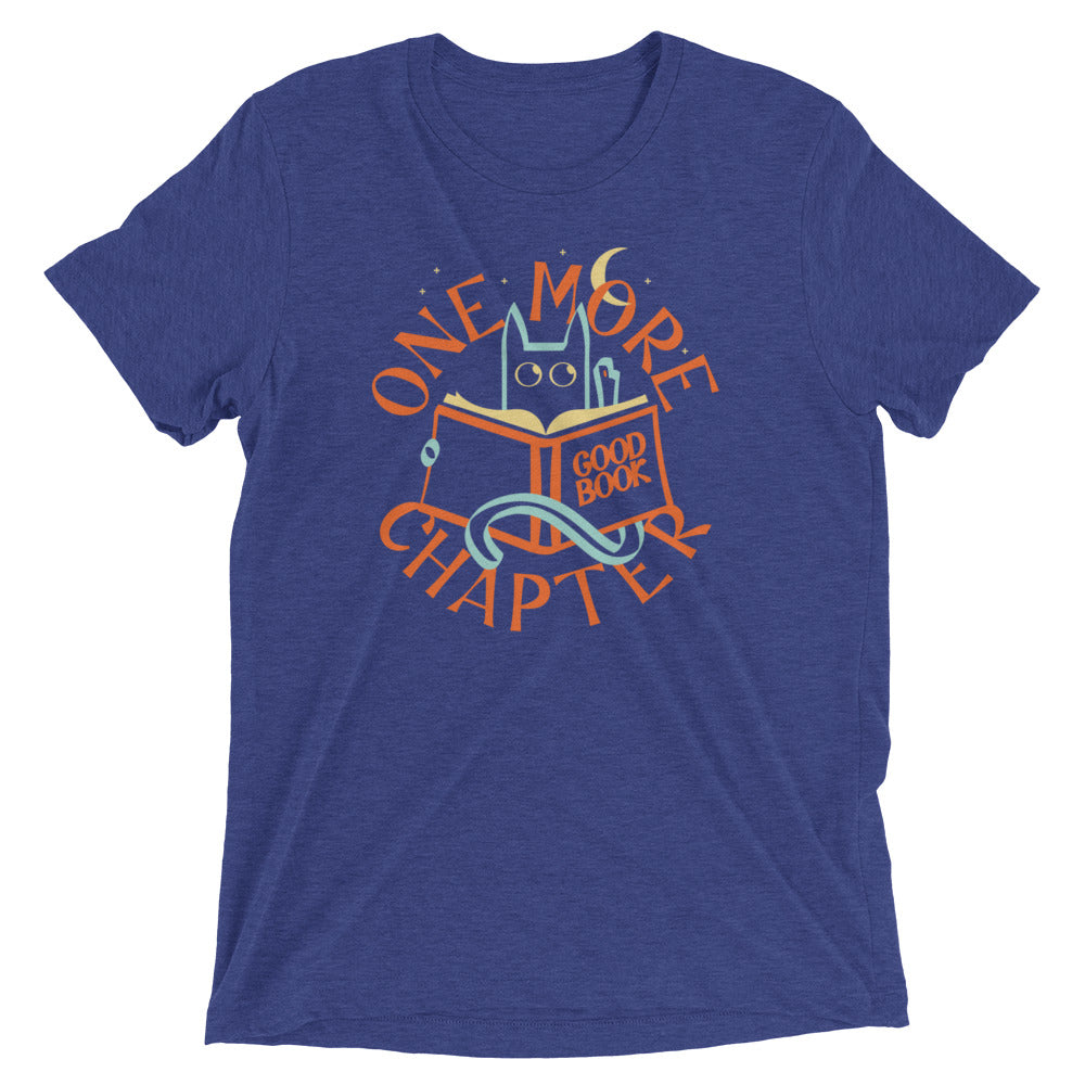 One More Chapter Men's Tri-Blend Tee Hoodie, Sweatshirt | PureTeeCo.com (Image 3)