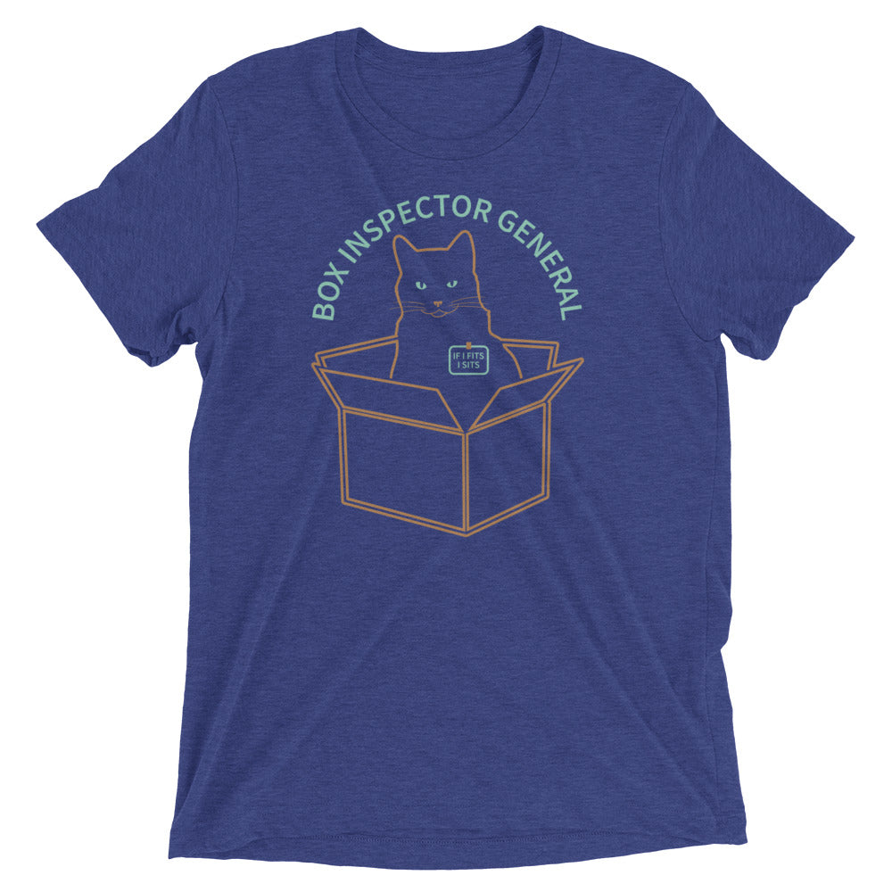 Box Inspector General Men's Tri-Blend Tee Hoodie, Sweatshirt | PureTeeCo.com (Image 3)