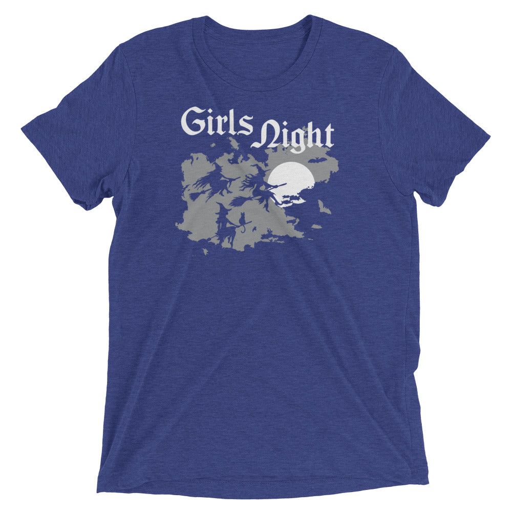 Girls Night Men's Tri-Blend Tee Hoodie, Sweatshirt | PureTeeCo.com (Image 4)