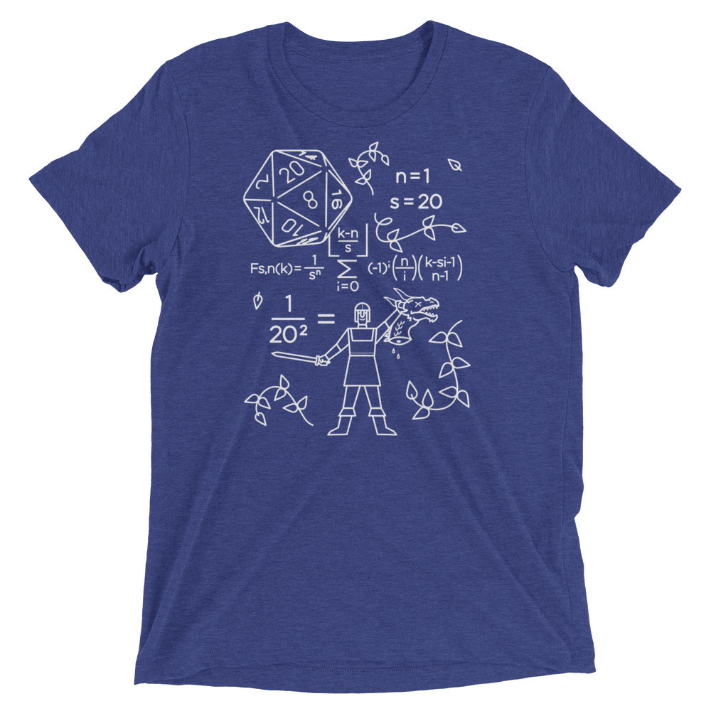 The Science Of A RPG Men's Tri-Blend Tee Hoodie, Sweatshirt | PureTeeCo.com (Image 4)