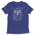 Type 40 Tardis Men's Tri-Blend Tee Hoodie, Sweatshirt | PureTeeCo.com (Image 1)