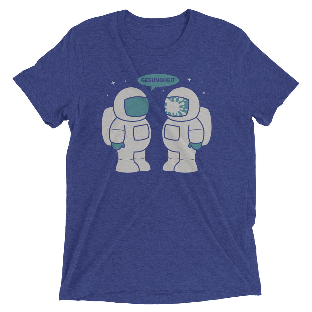 Space Sneeze Men's Tri-Blend Tee Hoodie, Sweatshirt | PureTeeCo.com (Image 4)
