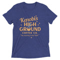 Kenobi's High Ground Coffee Co Men's Tri-Blend Tee Hoodie, Sweatshirt | PureTeeCo.com (Image 1)