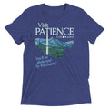 Visit Patience Colorado Men's Tri-Blend Tee Hoodie, Sweatshirt | PureTeeCo.com (Image 1)