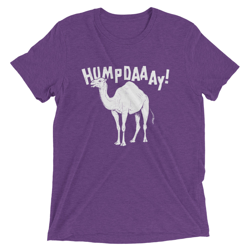 Hump Day! Men's Tri-Blend Tee Hoodie, Sweatshirt | PureTeeCo.com (Image 5)