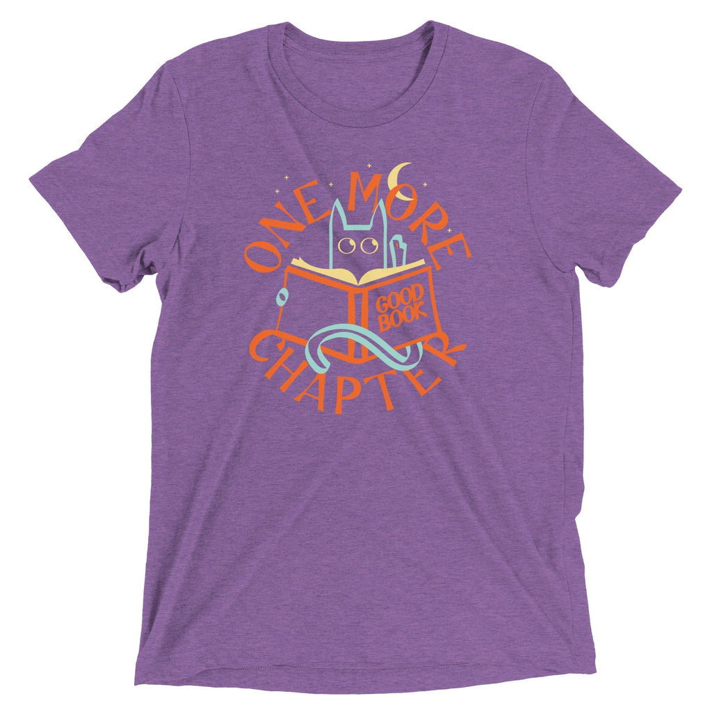 One More Chapter Men's Tri-Blend Tee Hoodie, Sweatshirt | PureTeeCo.com (Image 5)