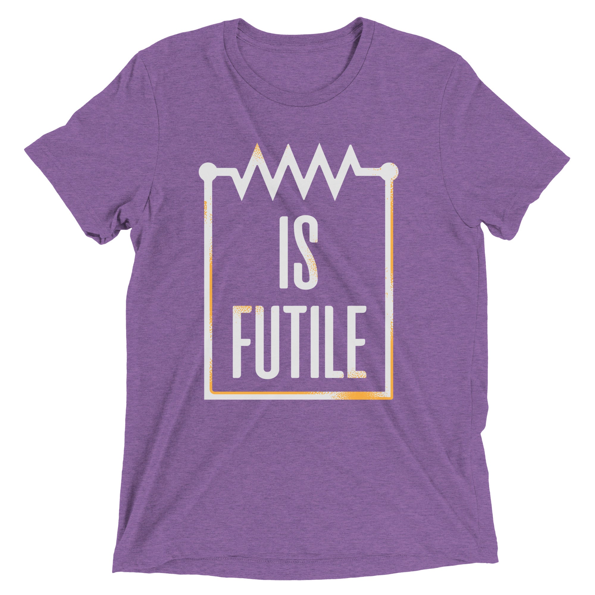 Resistor Is Futile Men's Tri-Blend Tee Hoodie, Sweatshirt | PureTeeCo.com (Image 5)