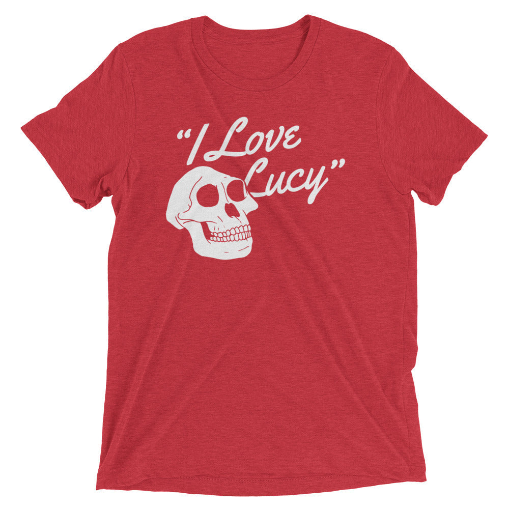 I Love Lucy Men's Tri-Blend Tee Hoodie, Sweatshirt | PureTeeCo.com (Image 1)