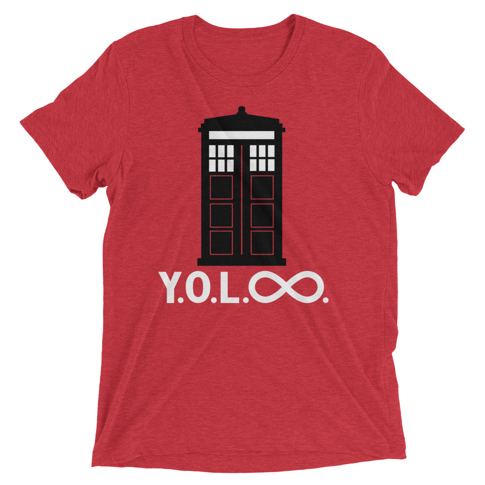 YOL Infinity Men's Tri-Blend Tee Hoodie, Sweatshirt | PureTeeCo.com (Image 3)