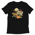 Welcome Great Pumpkin Men's Tri-Blend Tee Hoodie, Sweatshirt | PureTeeCo.com (Image 1)