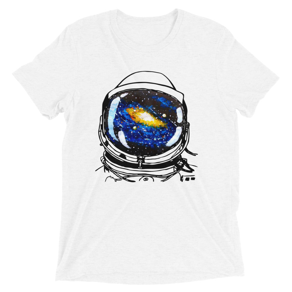 Space Sight Men's Tri-Blend Tee Hoodie, Sweatshirt | PureTeeCo.com (Image 4)