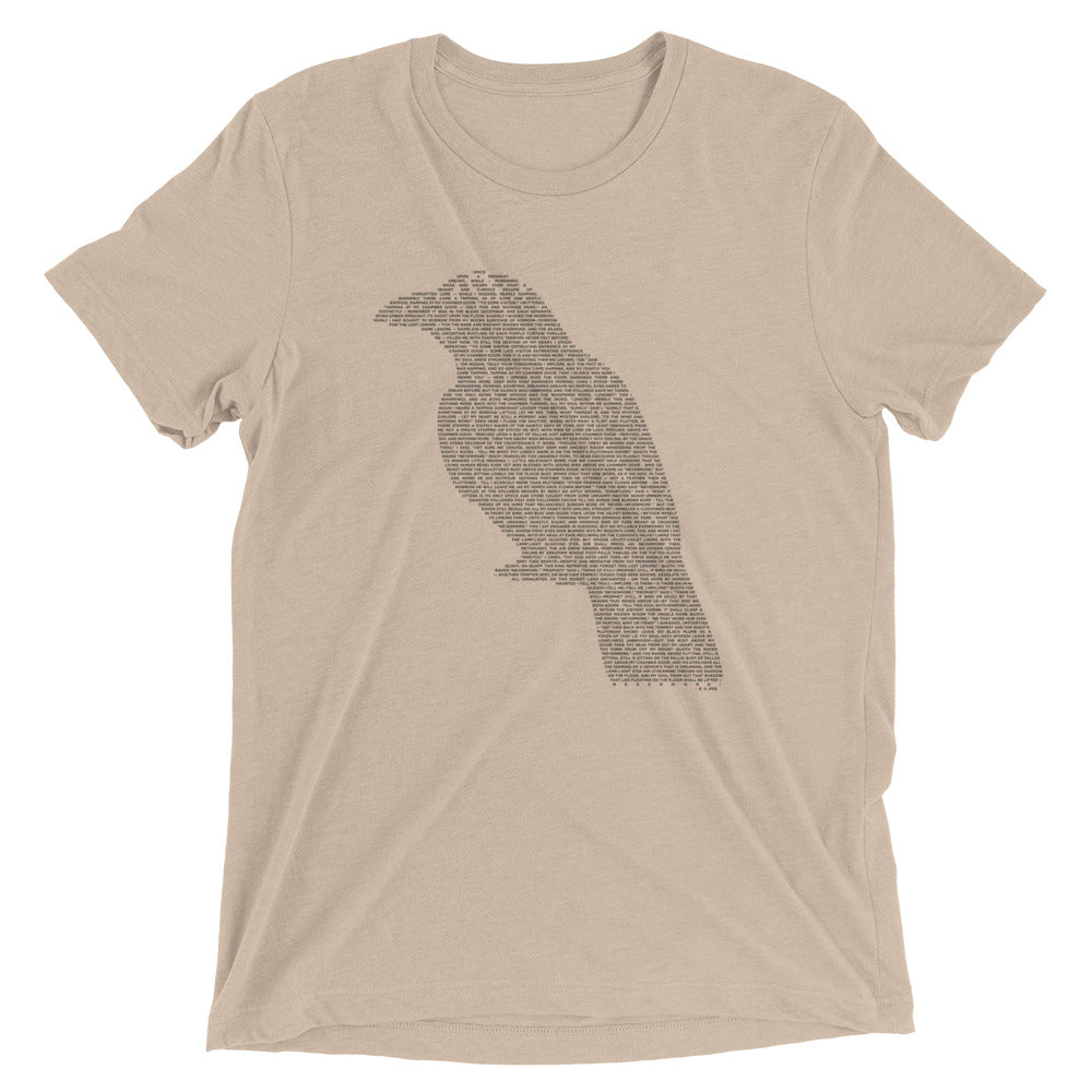 The Raven Men's Tri-Blend Tee Hoodie, Sweatshirt | PureTeeCo.com (Image 5)