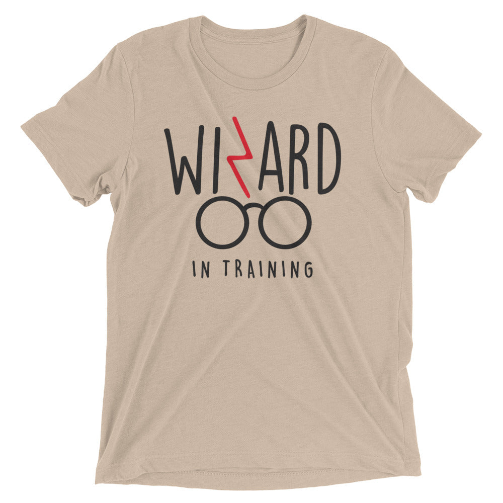 Wizard In Training Men's Tri-Blend Tee Hoodie, Sweatshirt | PureTeeCo.com (Image 5)