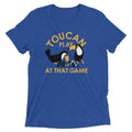 Toucan Play At That Game Men's Tri-Blend Tee Hoodie, Sweatshirt | PureTeeCo.com (Image 1)