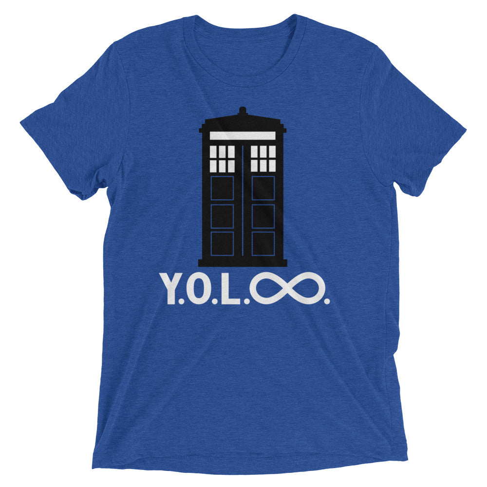 YOL Infinity Men's Tri-Blend Tee Hoodie, Sweatshirt | PureTeeCo.com (Image 1)