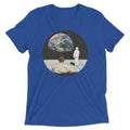 Tourist's View Men's Tri-Blend Tee Hoodie, Sweatshirt | PureTeeCo.com (Image 1)