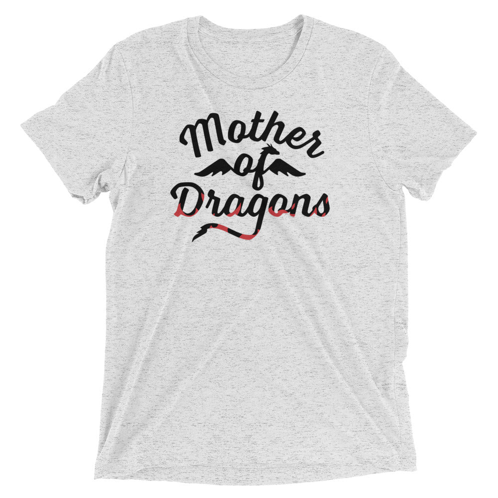 Mother Of Dragons Men's Tri-Blend Tee Hoodie, Sweatshirt | PureTeeCo.com (Image 5)