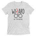 Wizard In Training Men's Tri-Blend Tee Hoodie, Sweatshirt | PureTeeCo.com (Image 1)