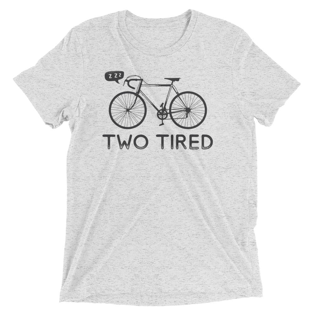 Two Tired Men's Tri-Blend Tee Hoodie, Sweatshirt | PureTeeCo.com (Image 5)