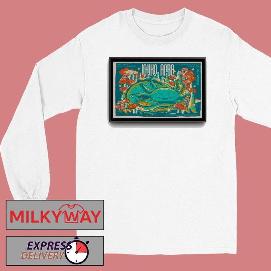 Ichiko Aoba in The Caverns May 3, 2026 Tour Poster shirt