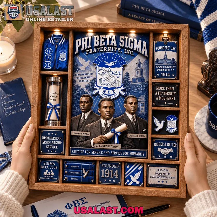 Phi Beta Sigma Custom Frame Light Box