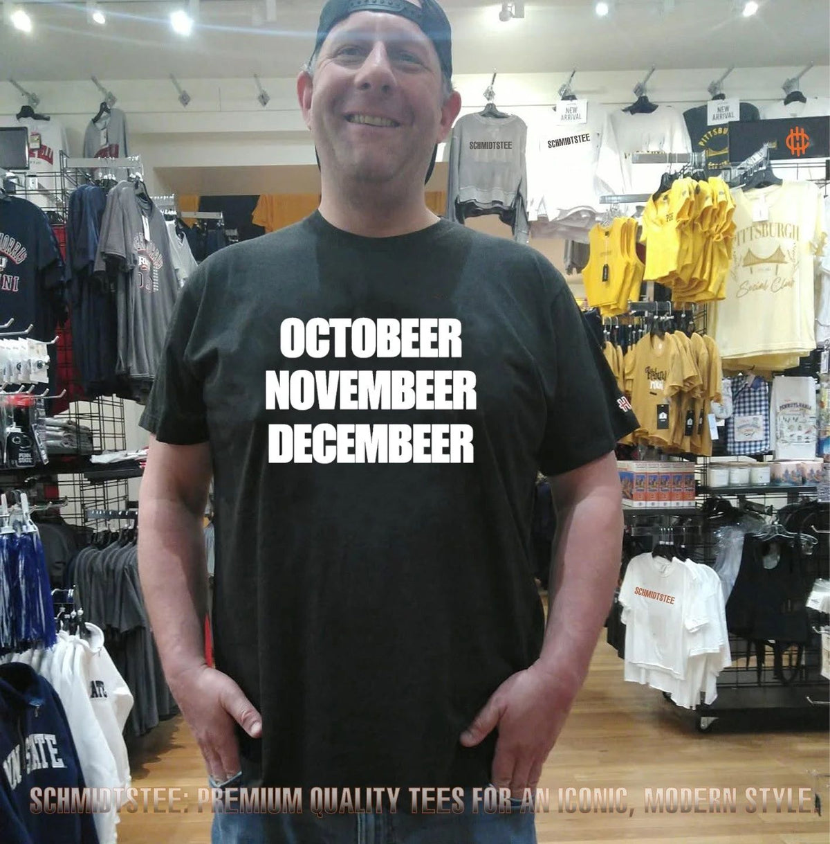 Octobeer Novembeer Decembeer shirt