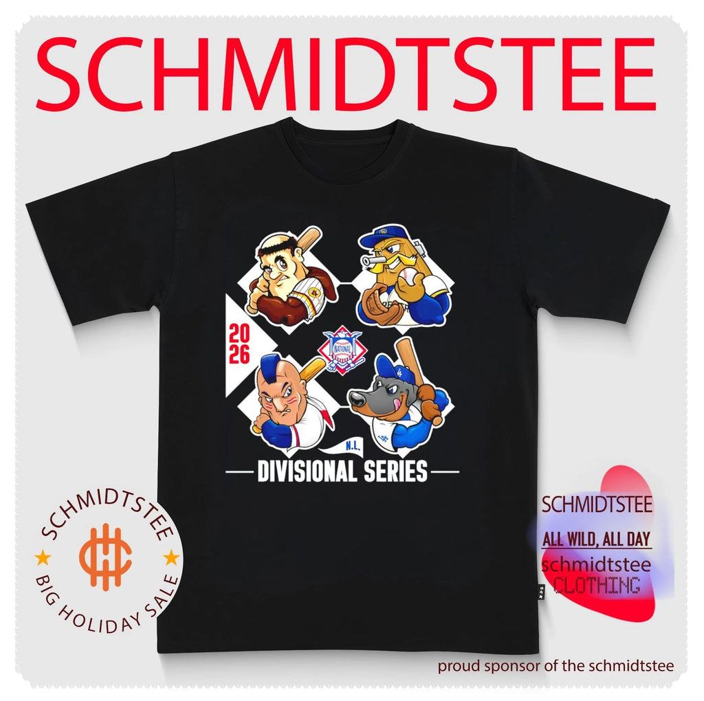 2026 National League Divisional Series Mascot Collage shirt