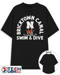 Bricktown Canal Swim and Dive Nebraska Cornhuskers Basketball shirt by breakingt