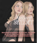 Sydney Sweeney mirror graphic shirt