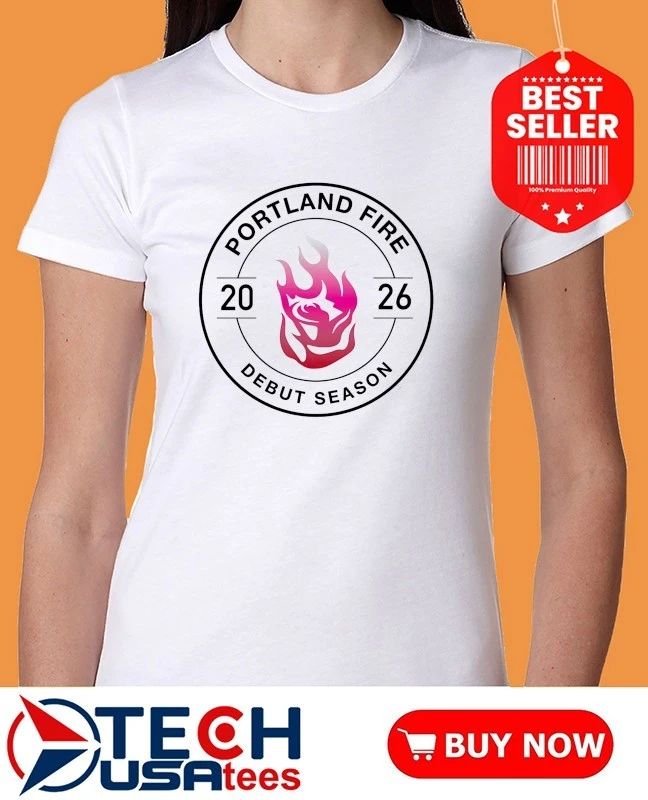 Portland Fire Debut Season 2026 logo shirt