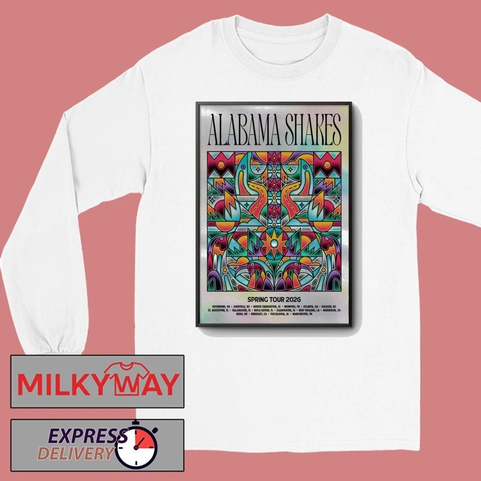 Alabama Shakes Spring 2026 Tour Poster shirt