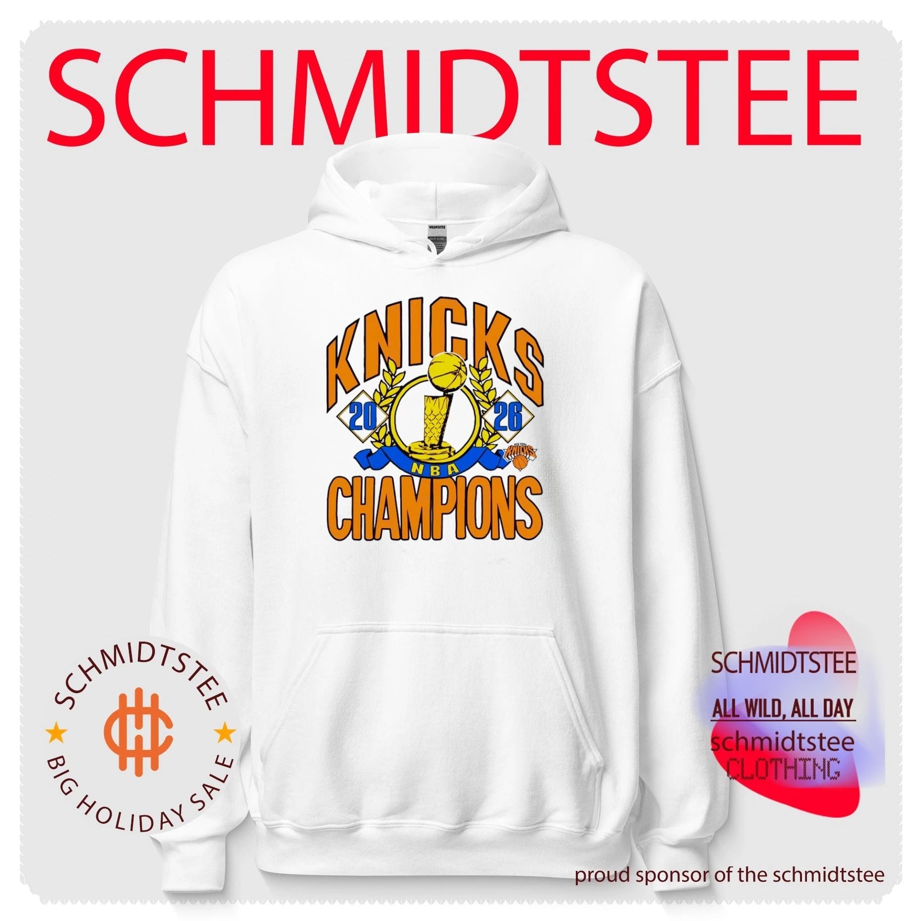 New York Knicks 2026 NBA Finals Champions Classic Tri-Blend shirt