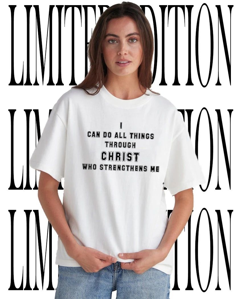 Angelo Gabriel I can do all things through Christ who strengthens me shirt