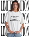 Angelo Gabriel I can do all things through Christ who strengthens me shirt