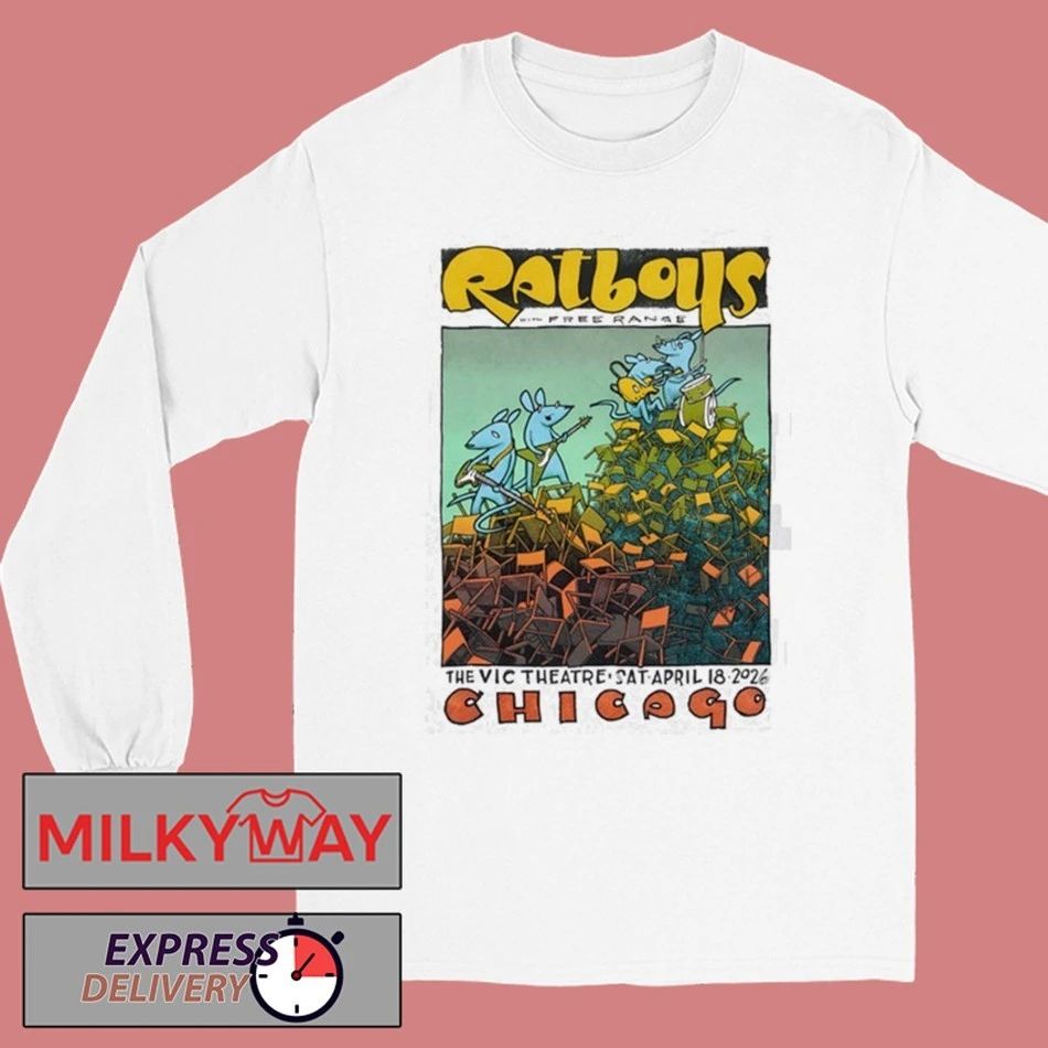 Ratboys Apr 18 2026 The Vic Theatre In Chicago IL Shirt
