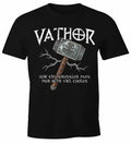 Mens T-Shirt Cool Dad Vathor Fun Shirt Saying Funny Thor Parody Gift