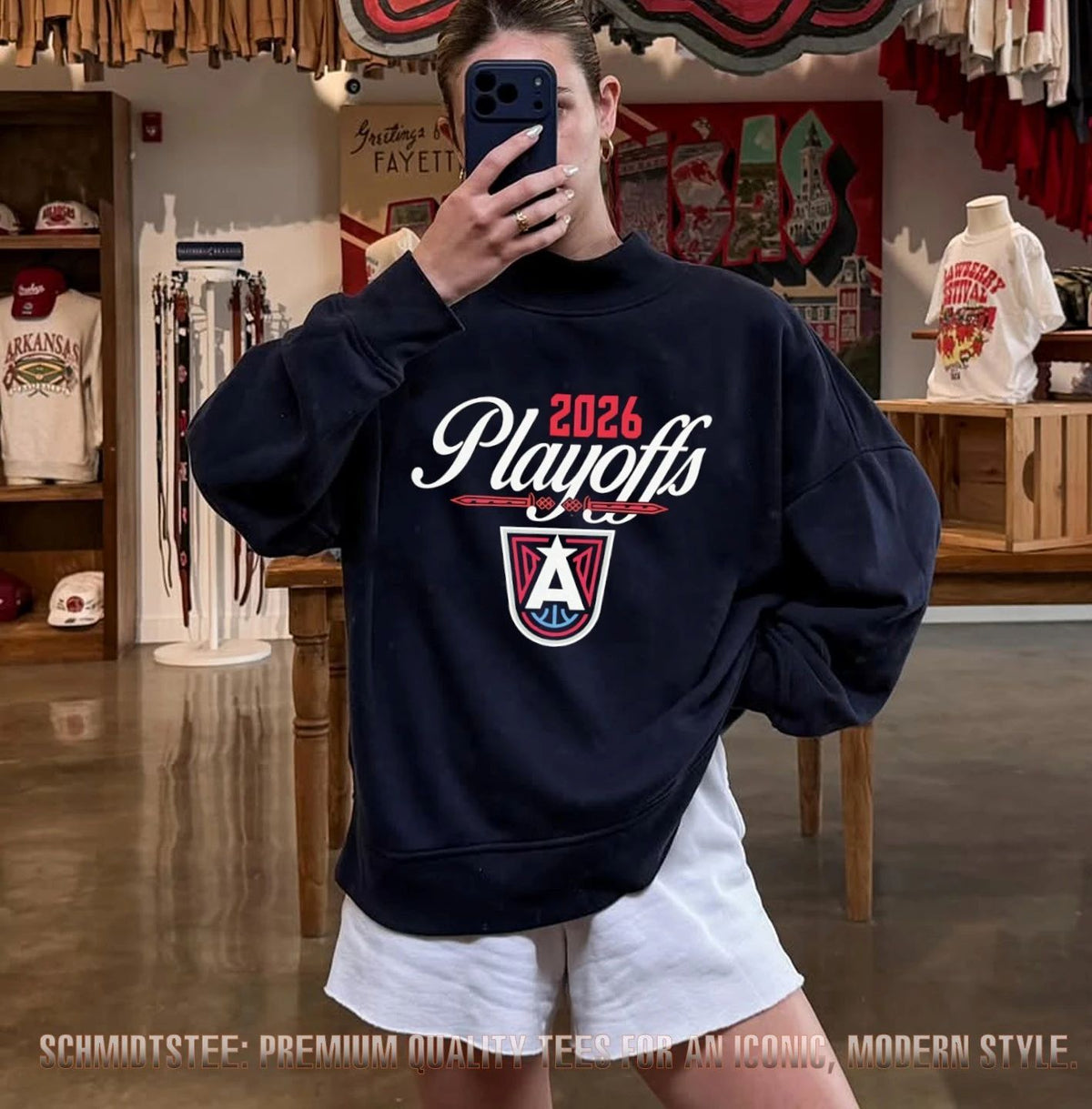 2026 WNBA Playoffs Atlanta Dream logo shirt