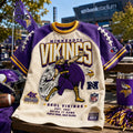 Minnesota Vikings Embroidered Mascot Champion Shirt
