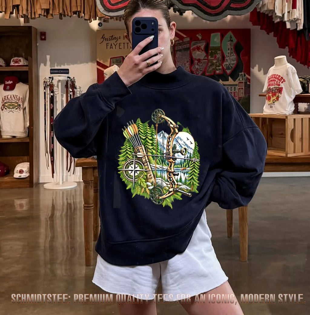 Archery bow retro shirt