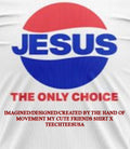 OKC Thunder Jalen Williams wearing Jesus the only choice shirt