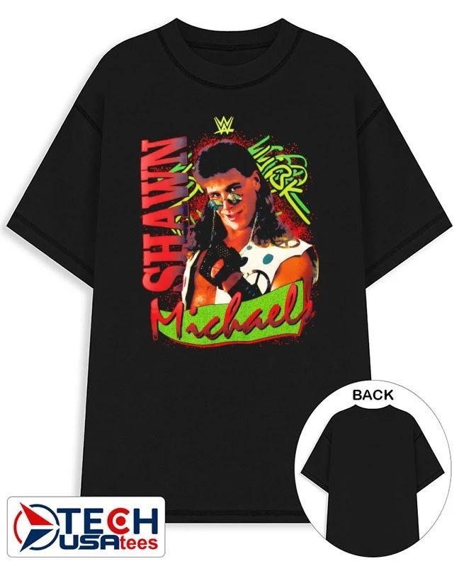 Shawn Michaels WrestleMania Legends shirt by mitchellandness